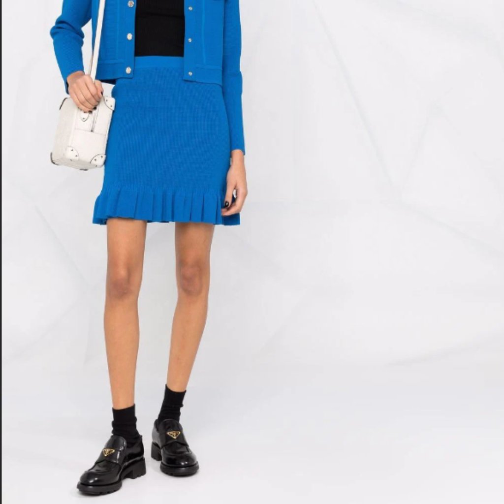 Nwt Sandro Longoria Knit Skirt